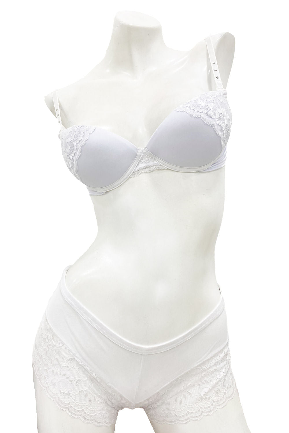 CONJUNTO MUJER GLORIETTE REF 323 color BLANCO