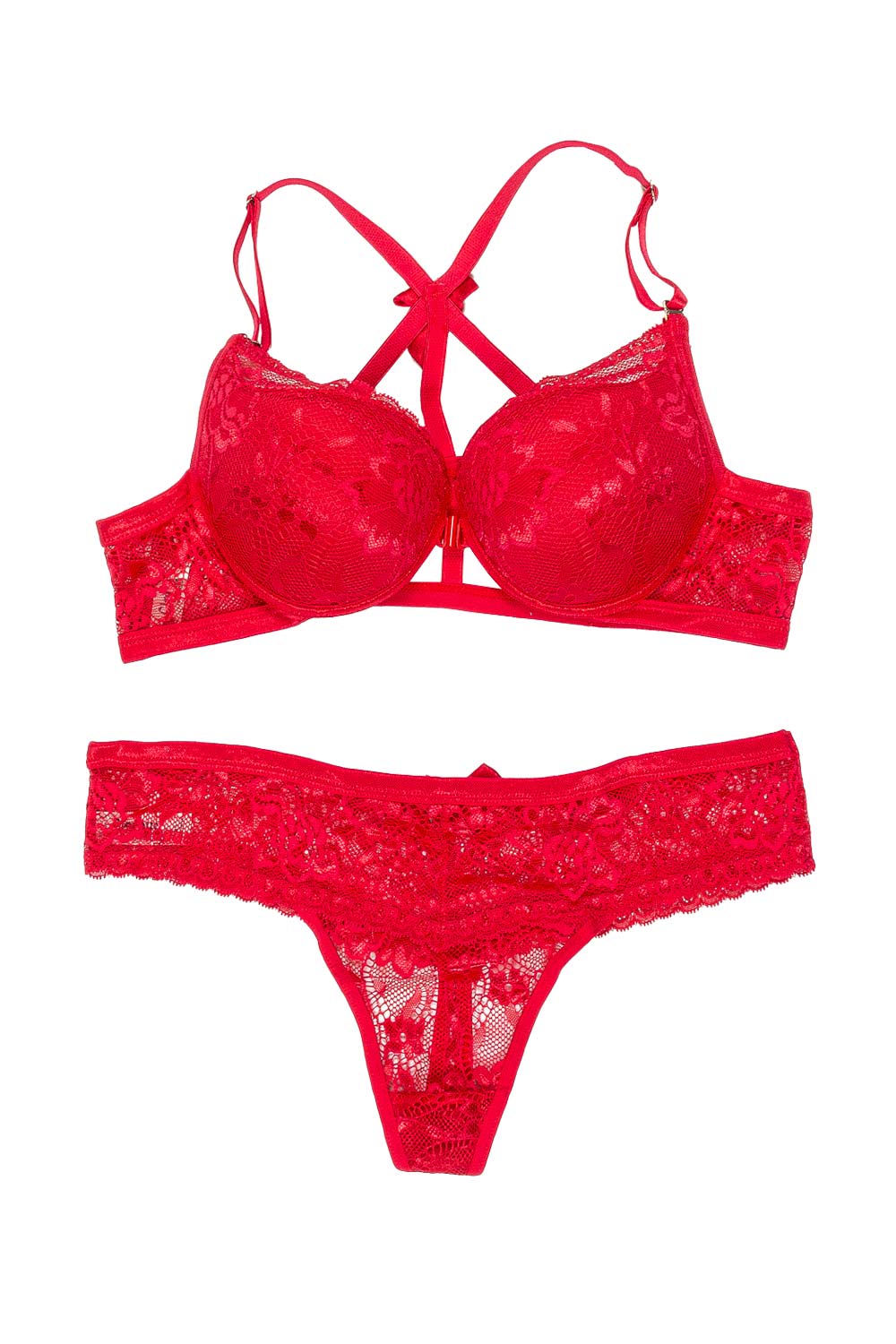 CONJUNTO MUJER GLORIETTE REF 590 color ROJO