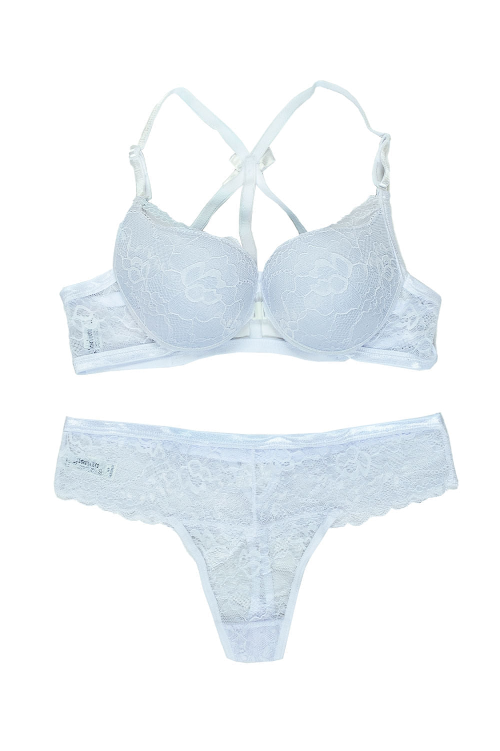 CONJUNTO MUJER GLORIETTE REF 590 color BLANCO