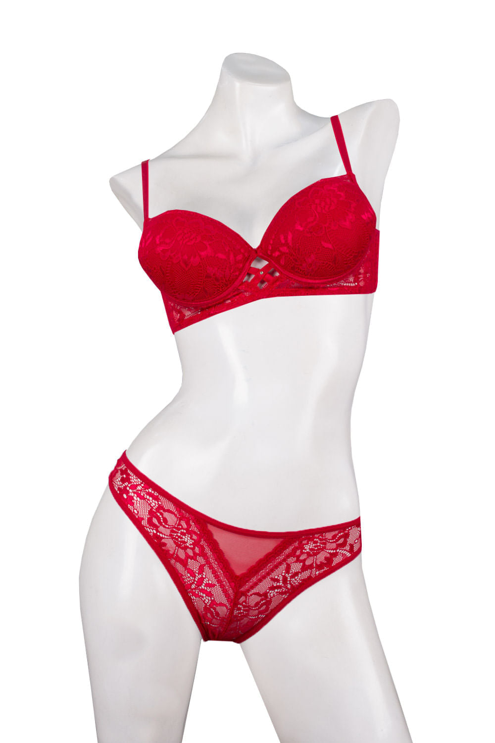 CONJUNTO MUJER GLORIETTE REF 593 color ROJO