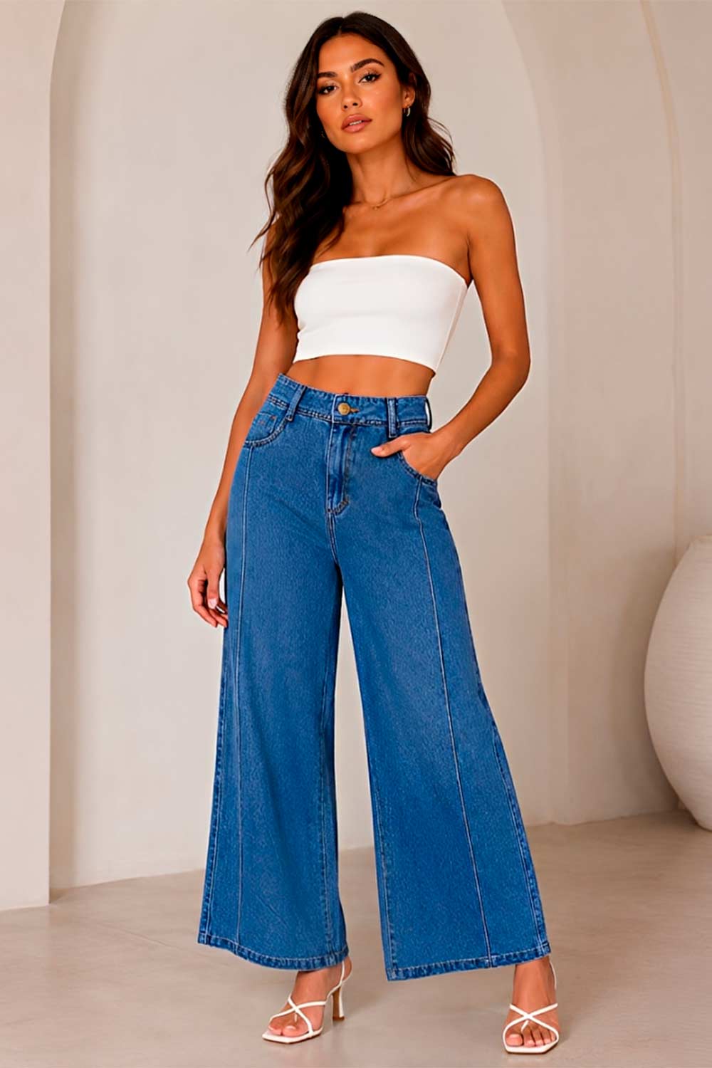JEANS MUJER TEXANO REF 3097 color UNICOLOR 