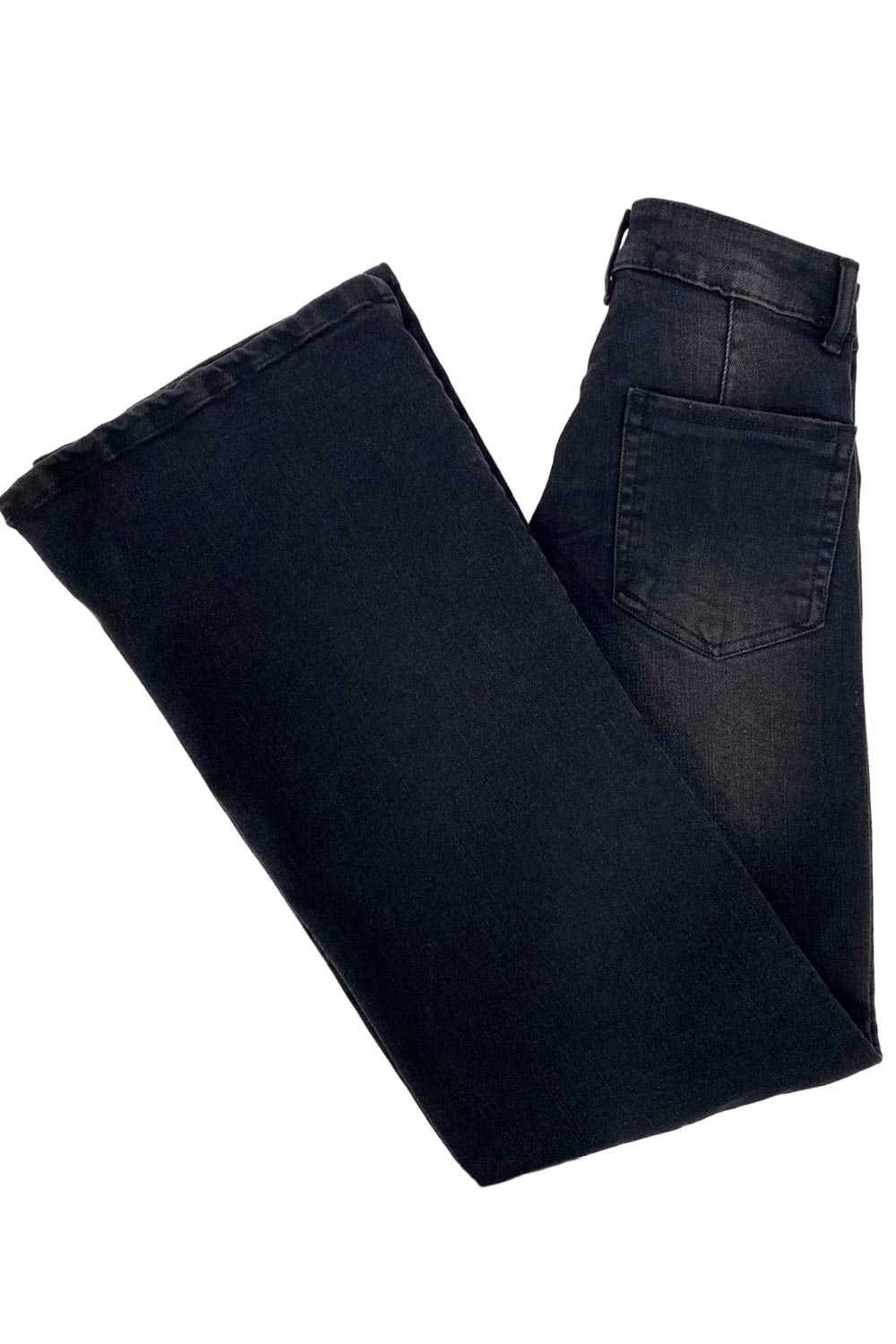 JEAN MUJER TIRO ALTO WIDE LEG TACHUELAS DECORATIVAS