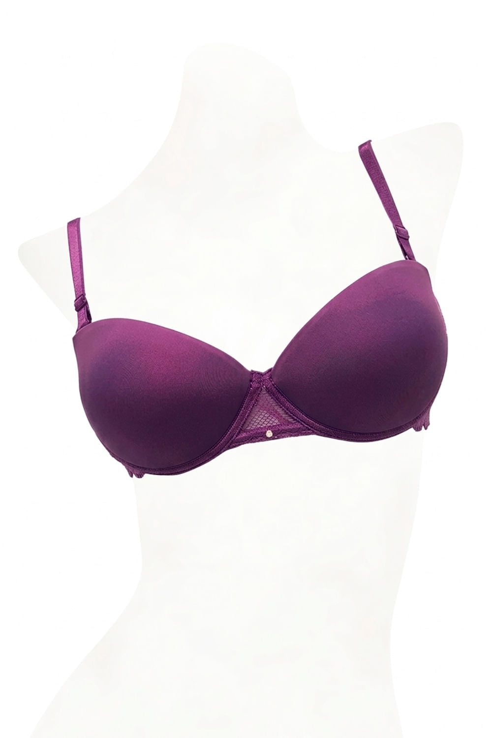 BRASIER MUJER GLORIETTE REF 508 color WINE