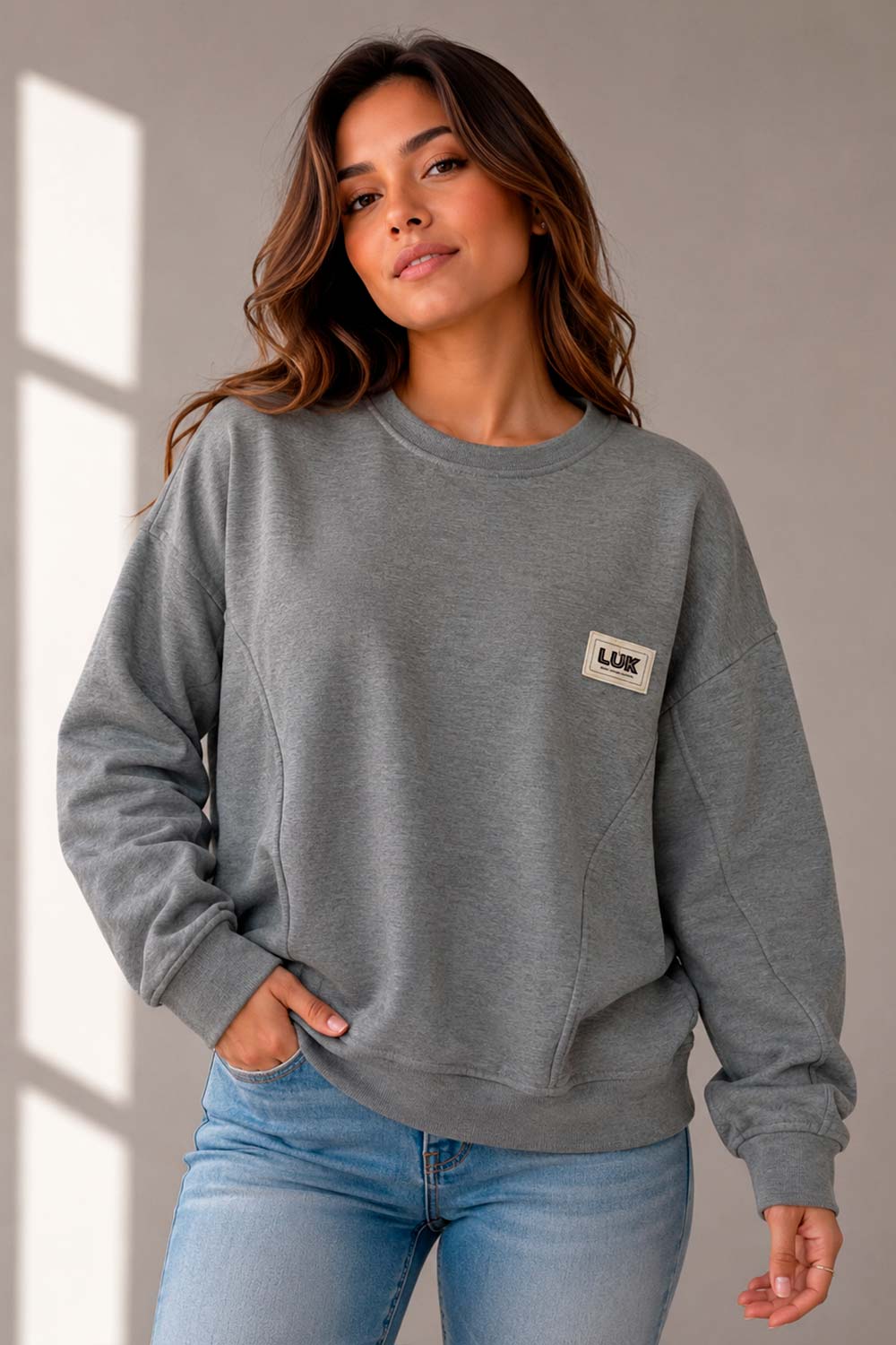 BUSO MUJER DSKAFIVE REF 20242 color GRIS OSCURO