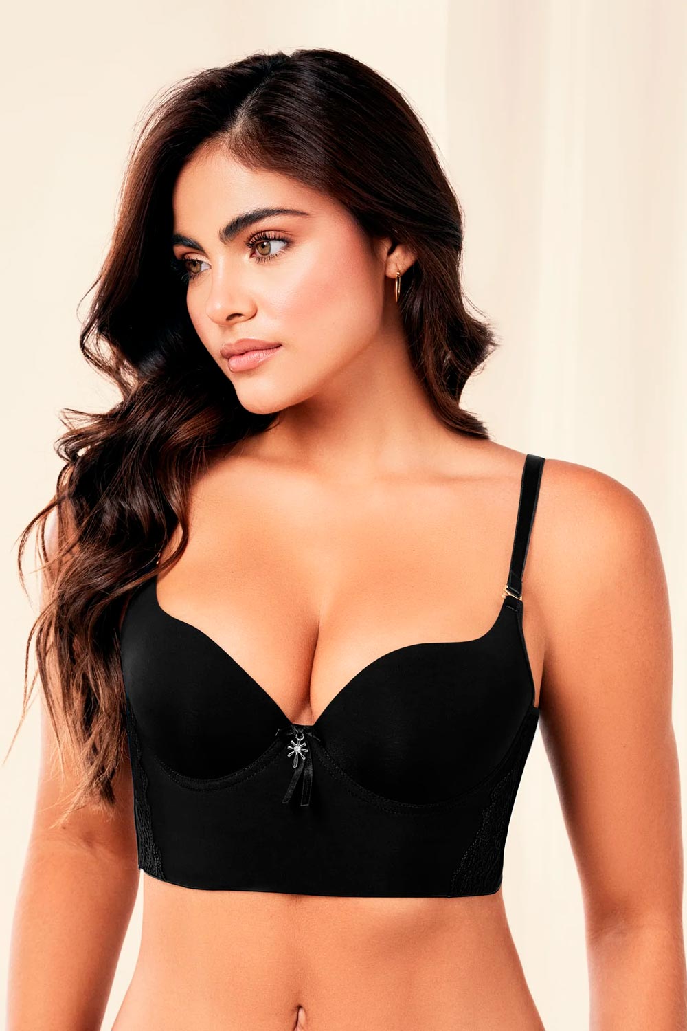 BRASIER MUJER CAROL REF 486 color NEGRO