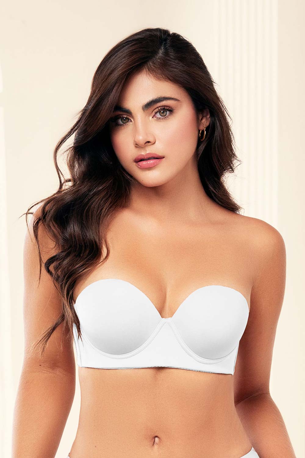 BRASIER MUJER CAROL REF 10002-2 color BLANCO