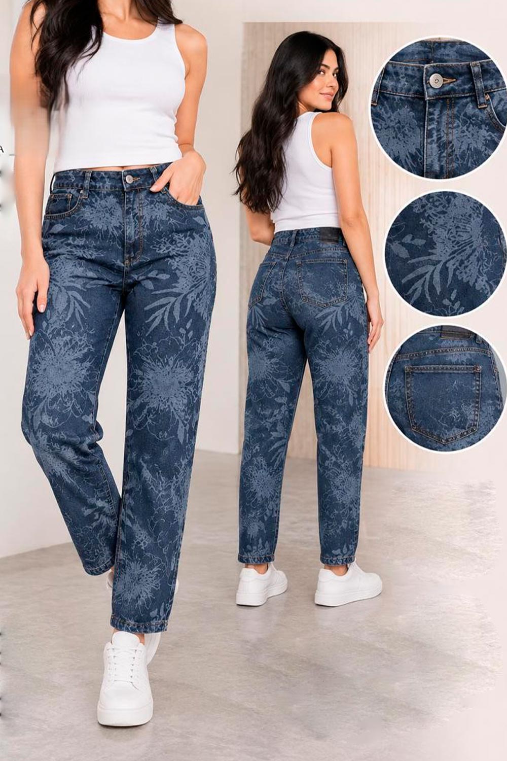 JEANS MUJER TEXANO REF 3132 color UNICOLOR