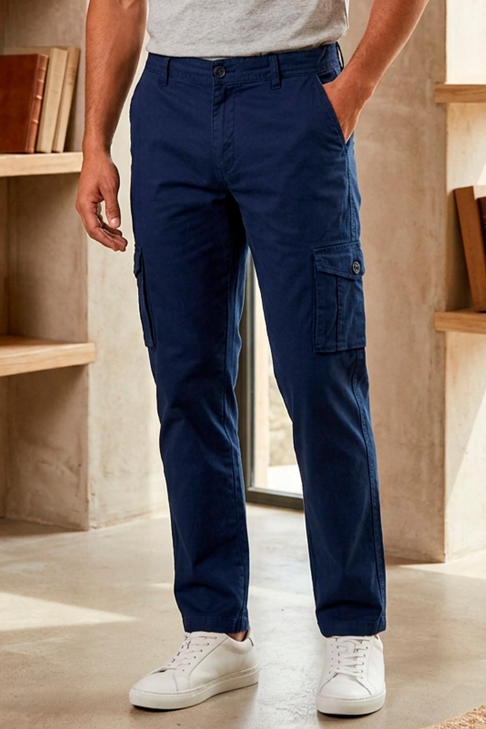 PANTALON HOMBRE VICTORY SPORTS REF 109 color AZUL OSCURO