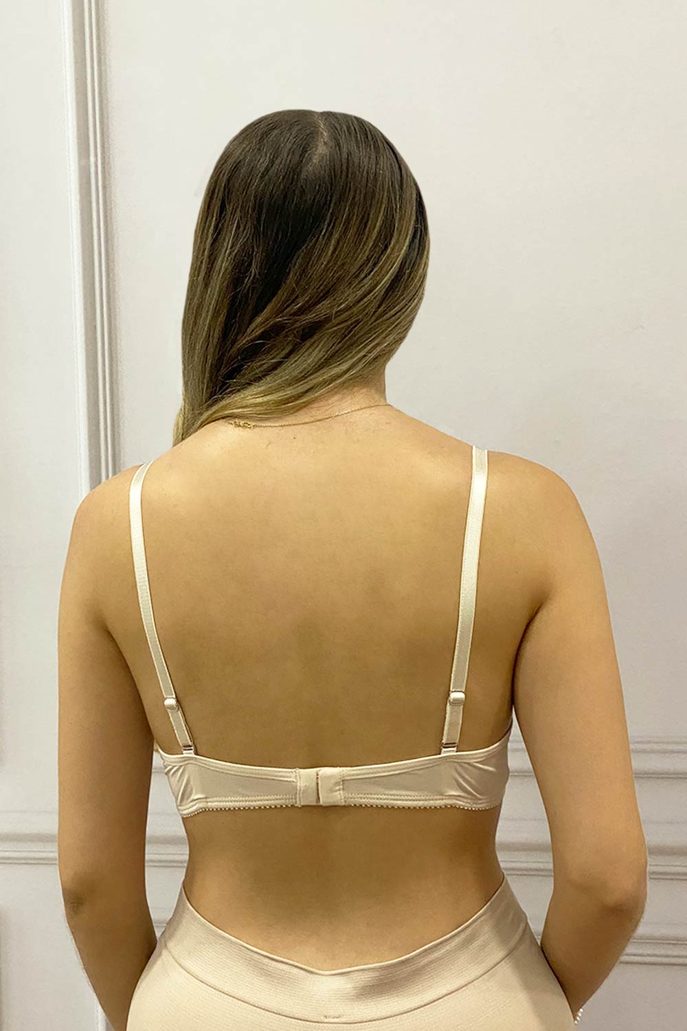 BRASIER MUJER LISO UNICOLOR