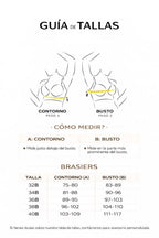 BRASIER MUJER COPA ENTERA REALCE NATURAL SIN VARILLA LATERAL