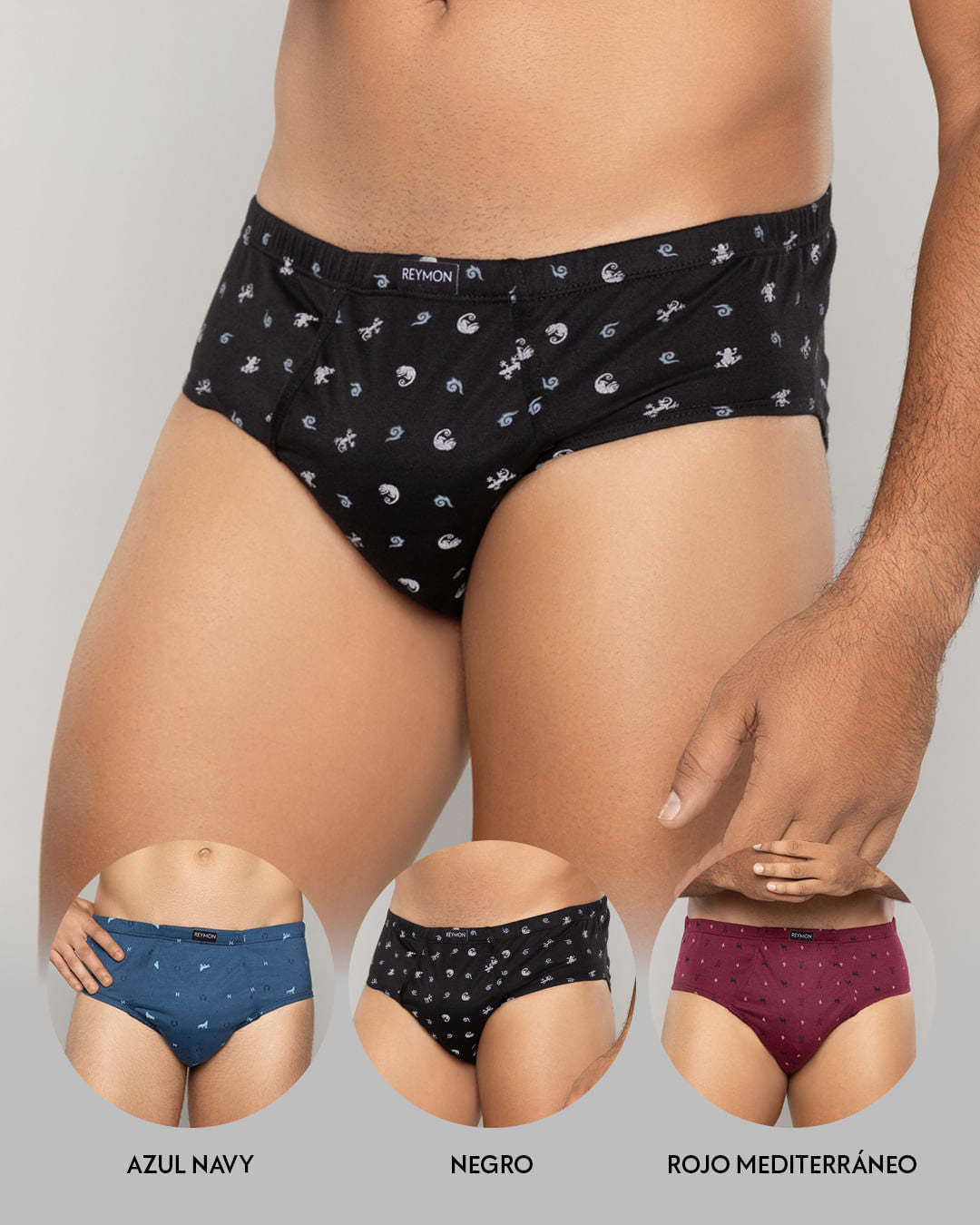 PANTALONCILLO HOMBRE REYMON REF 2013 color TRIO 2