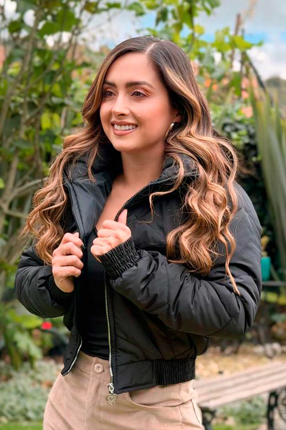CHAQUETA MUJER SAMALU REF 939 SAMARA color NEGRO
