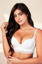 BRASIER MUJER CAROL REF 10161-2 color BLANCO