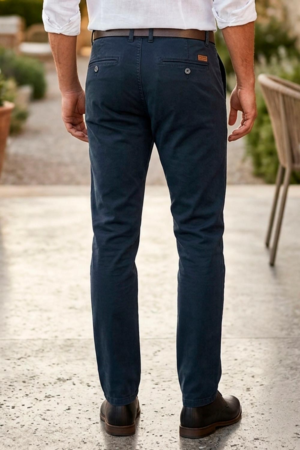 PANTALON HOMBRE DRILL LICRADO