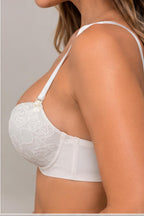 BRASIER MUJER EN ENCAJE Y ESCOTE V