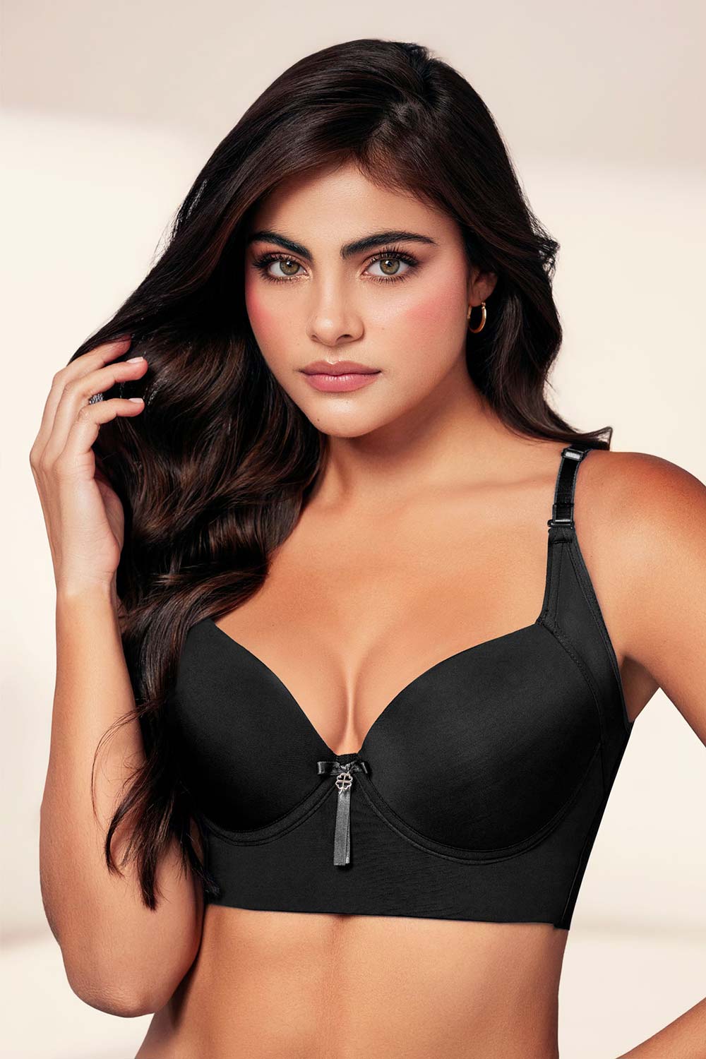 BRASIER MUJER CAROL REF 653 color NEGRO