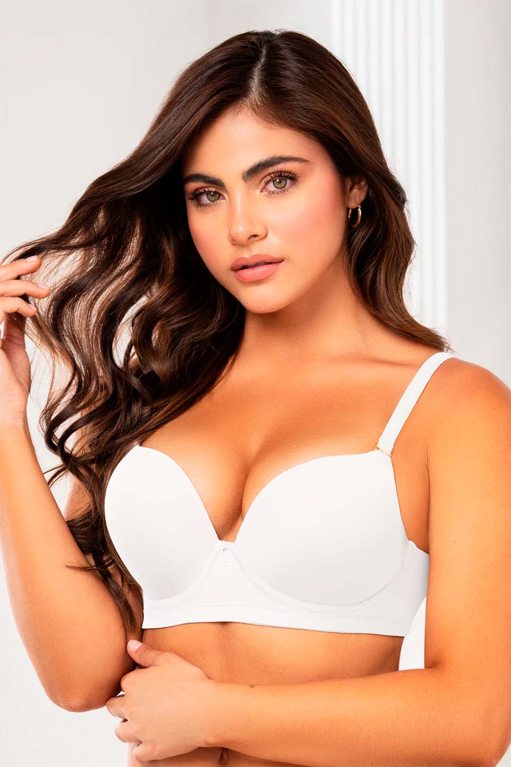 BRASIER MUJER CAROL REF 881-2 color BLANCO