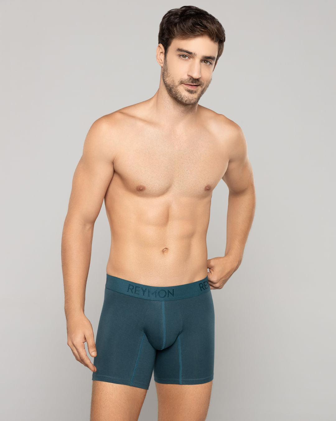 BOXER HOMBRE REYMON REF 3010 color VERDE OSCURO