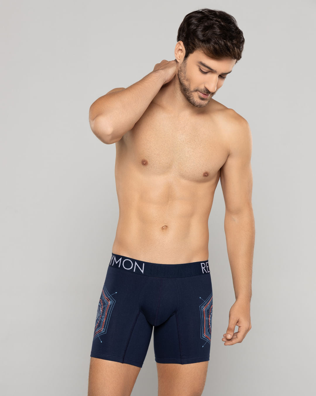 BOXER HOMBRE REYMON REF 3011 color AZUL OSCURO