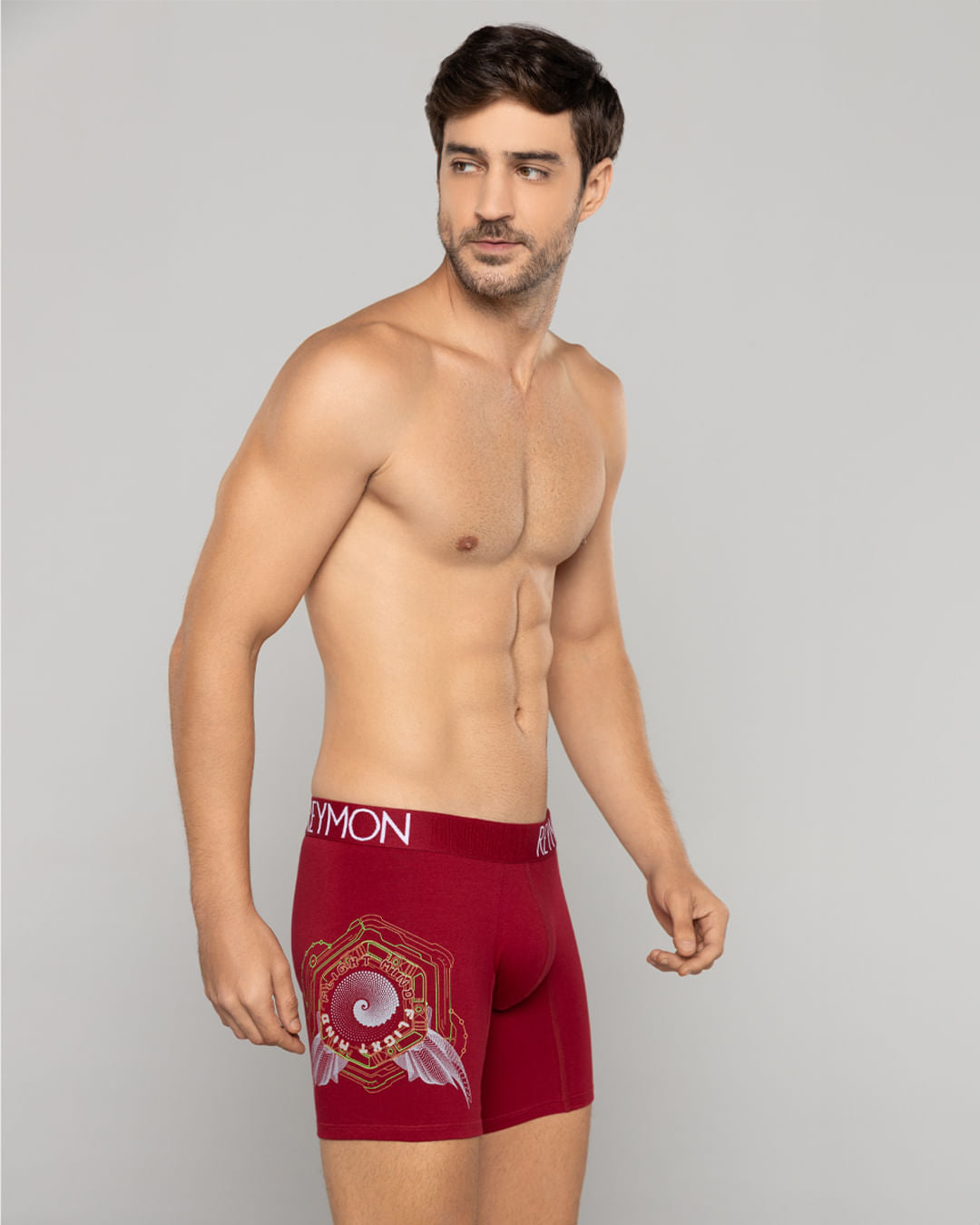 BOXER HOMBRE REYMON REF 3011 color ROJO MEDITERRANEO