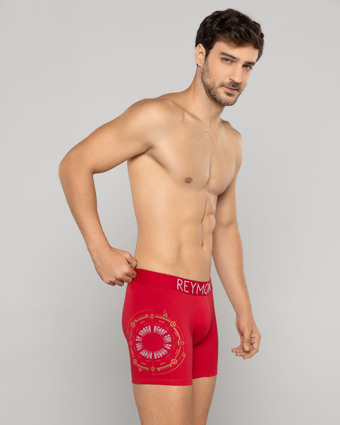 BOXER HOMBRE REYMON REF 3011 color ROJO