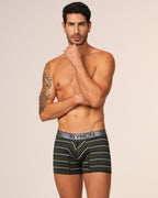 BOXER HOMBRE REYMON REF 3013 color RAYAS NEGRO