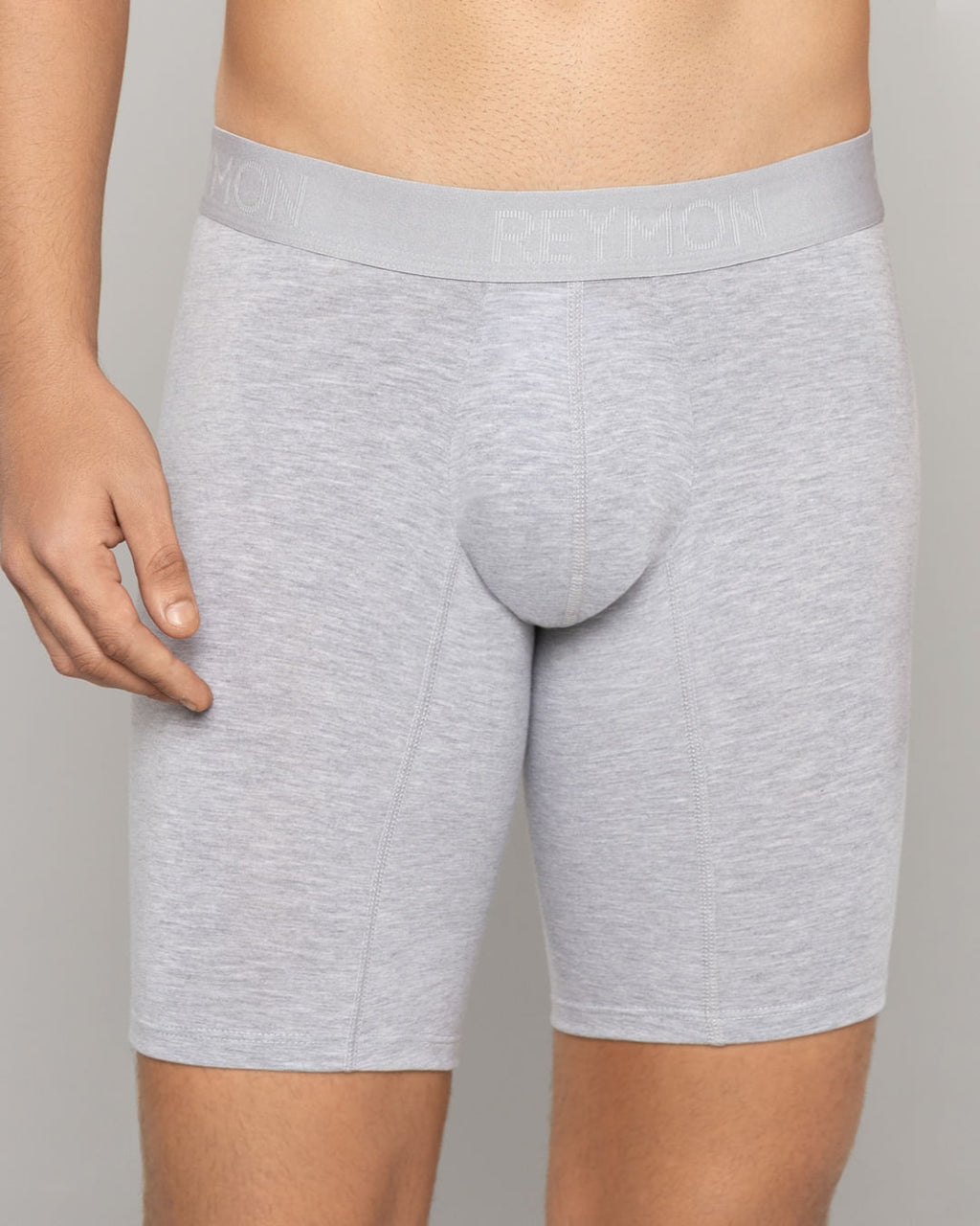 BOXER HOMBRE REYMON REF 3020 color GRIS JASPE CLARO