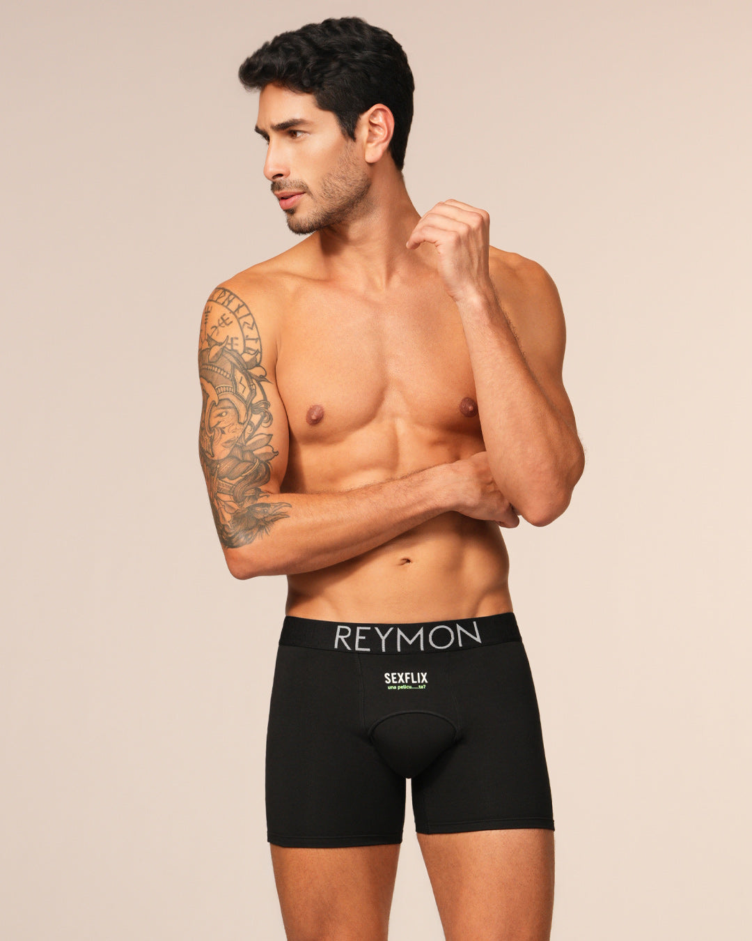 BOXER HOMBRE REYMON REF 3025 color NEGRO