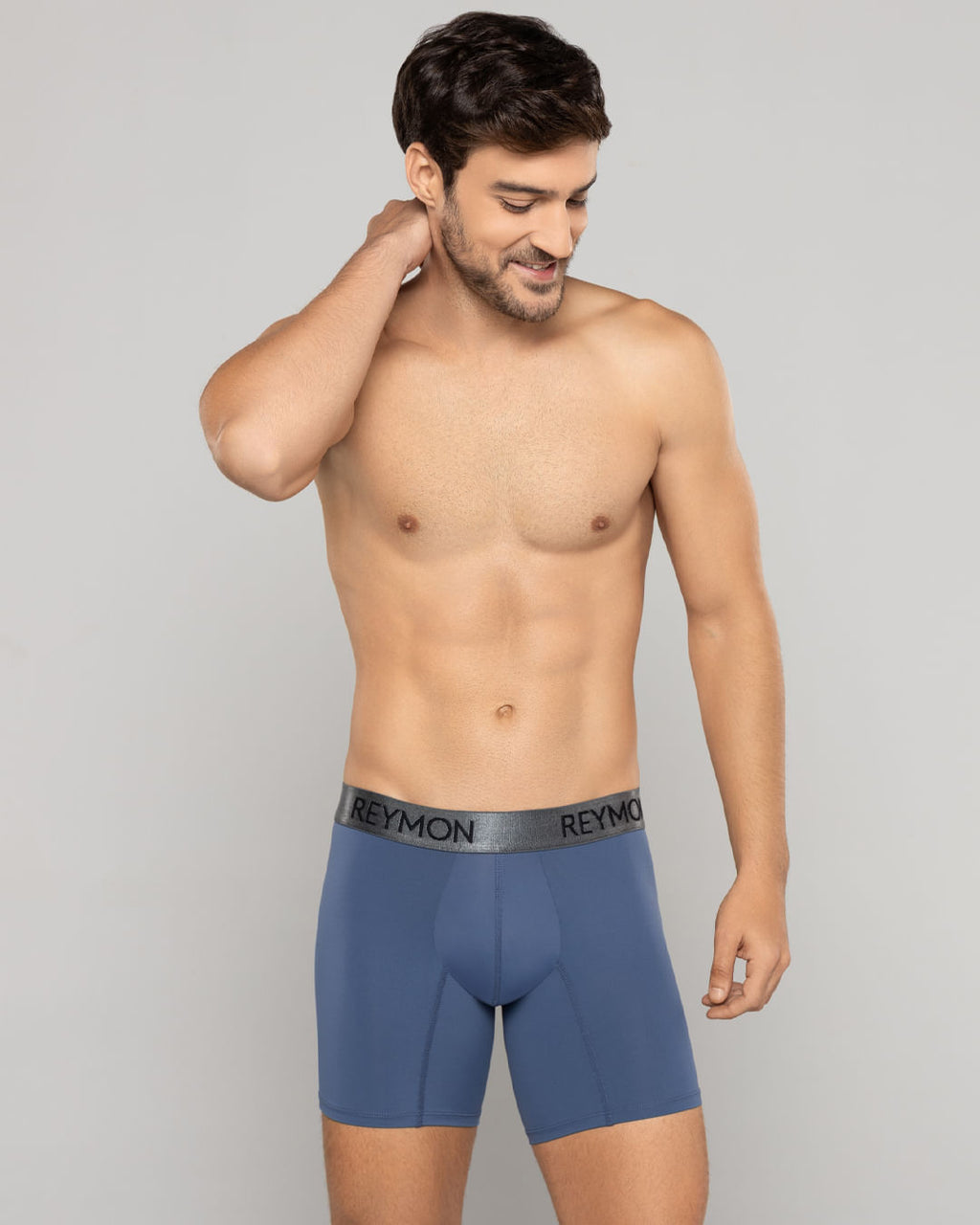 BOXER HOMBRE REYMON REF 3028 color AZUL MEDIO