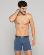 BOXER HOMBRE REYMON REF 3028 color AZUL MEDIO