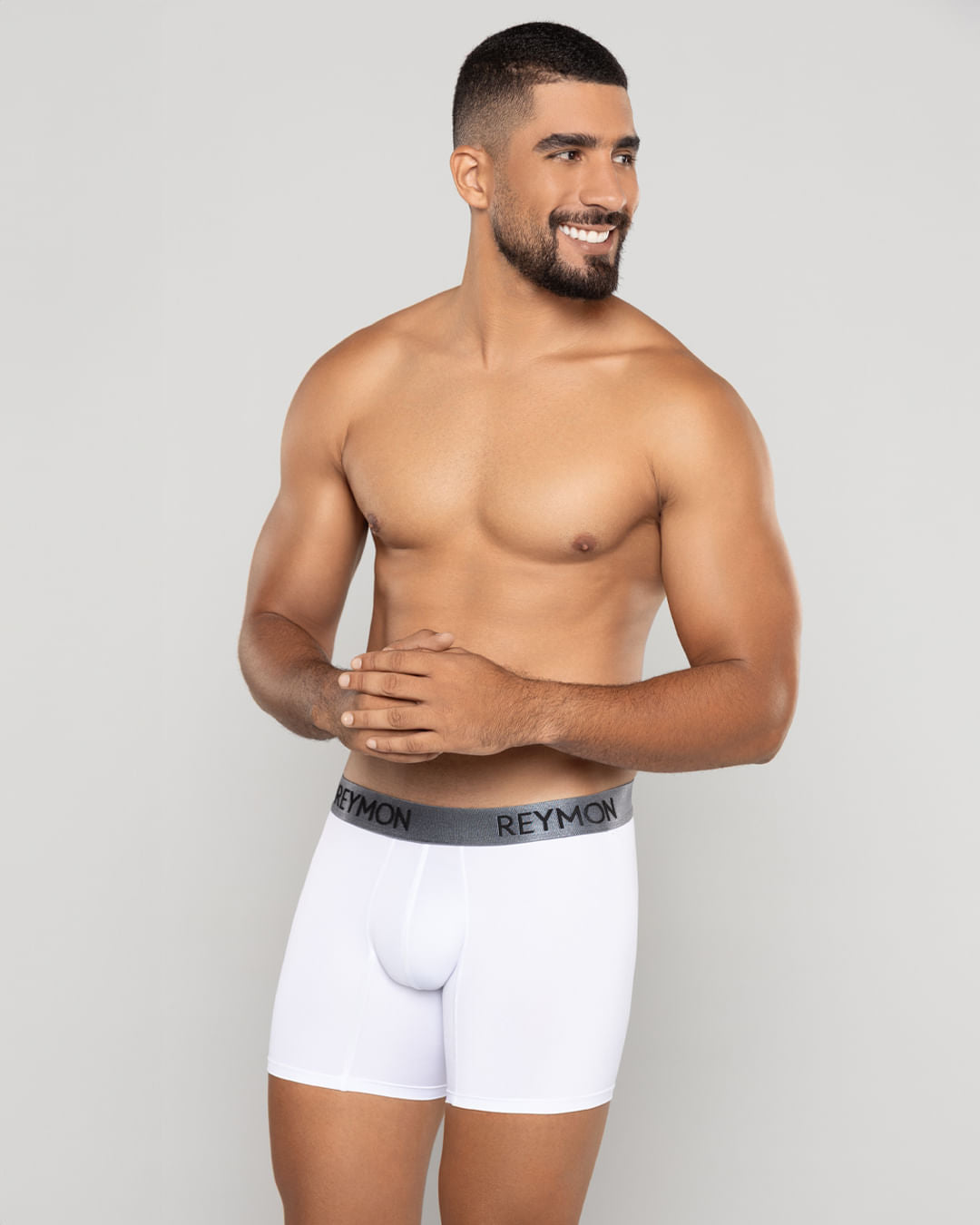 BOXER HOMBRE REYMON REF 3028 color BLANCO