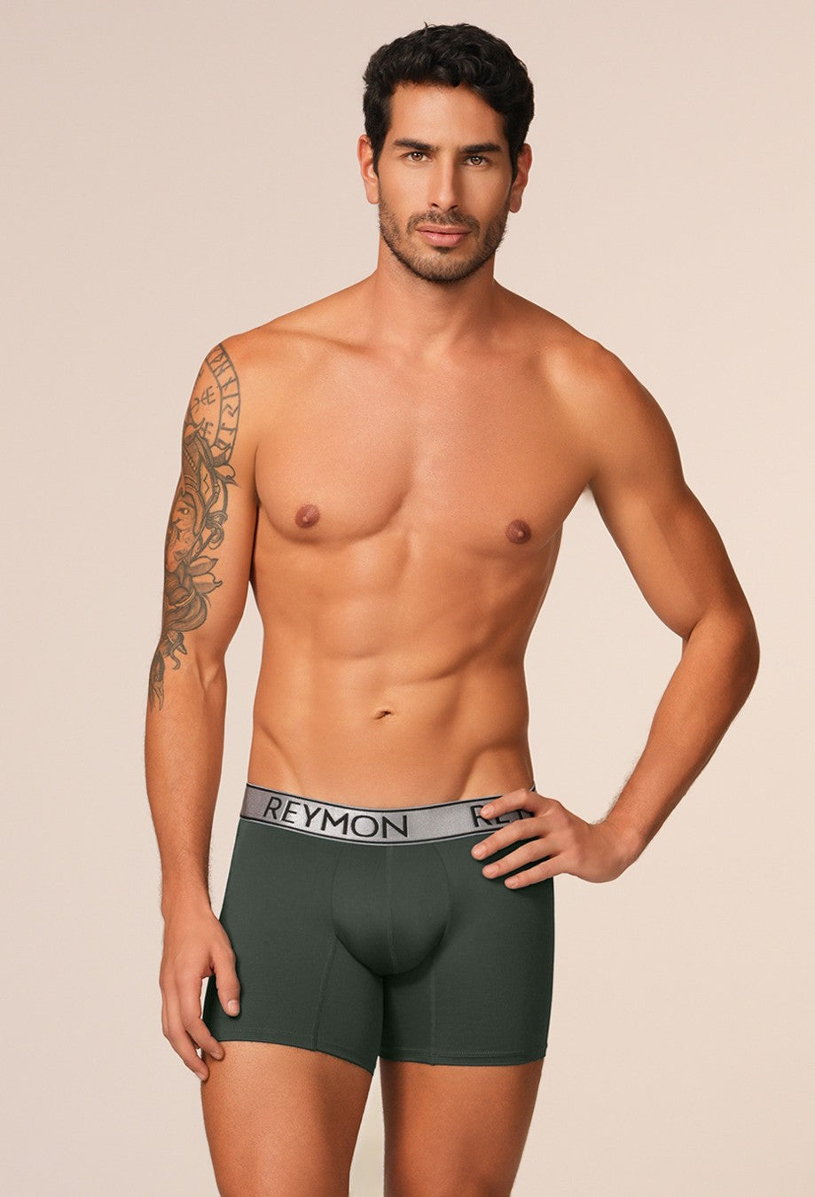 BÓXER HOMBRE MICROFIBRA UNICOLOR