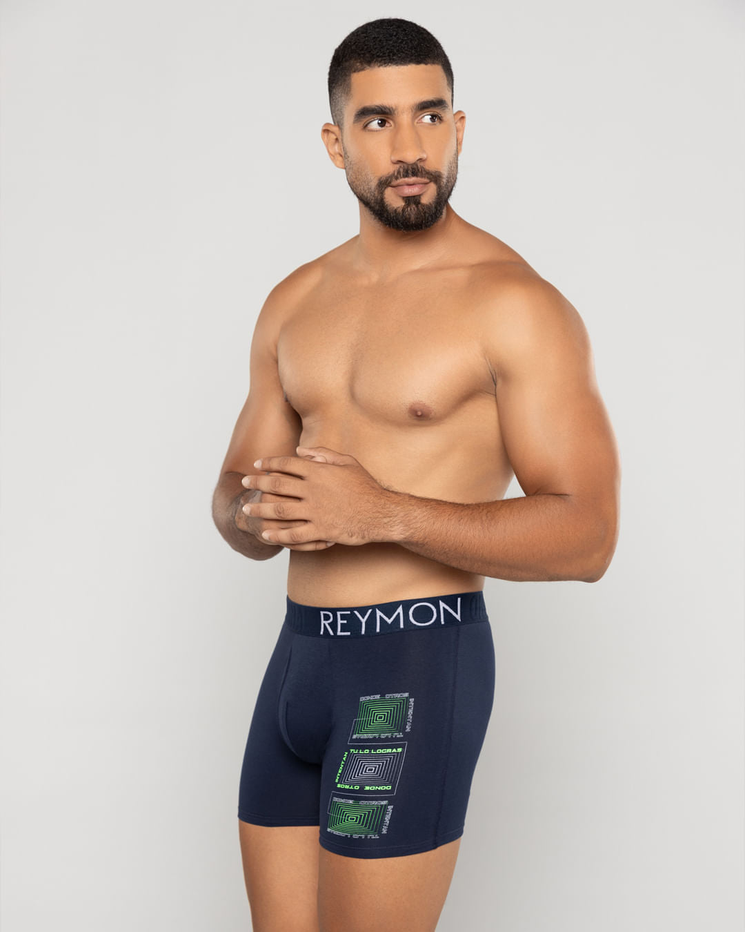 BOXER HOMBRE REYMON REF 3030 color AZUL OSCURO
