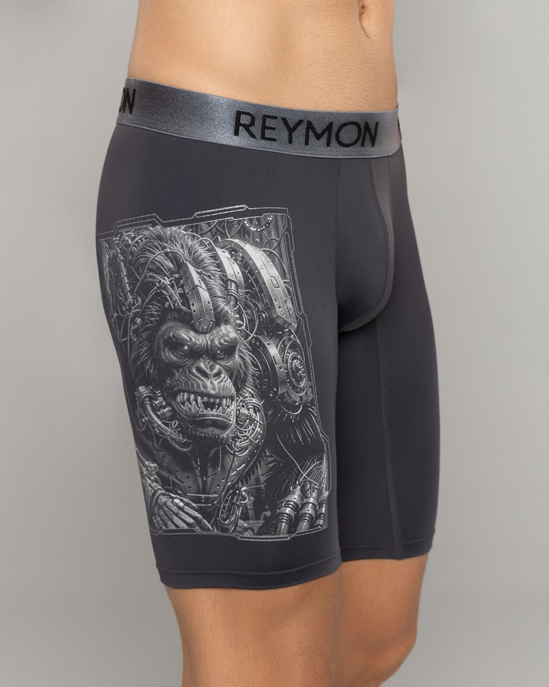 BOXER HOMBRE REYMON REF 3035 color GRIS GRASPE OSCURO