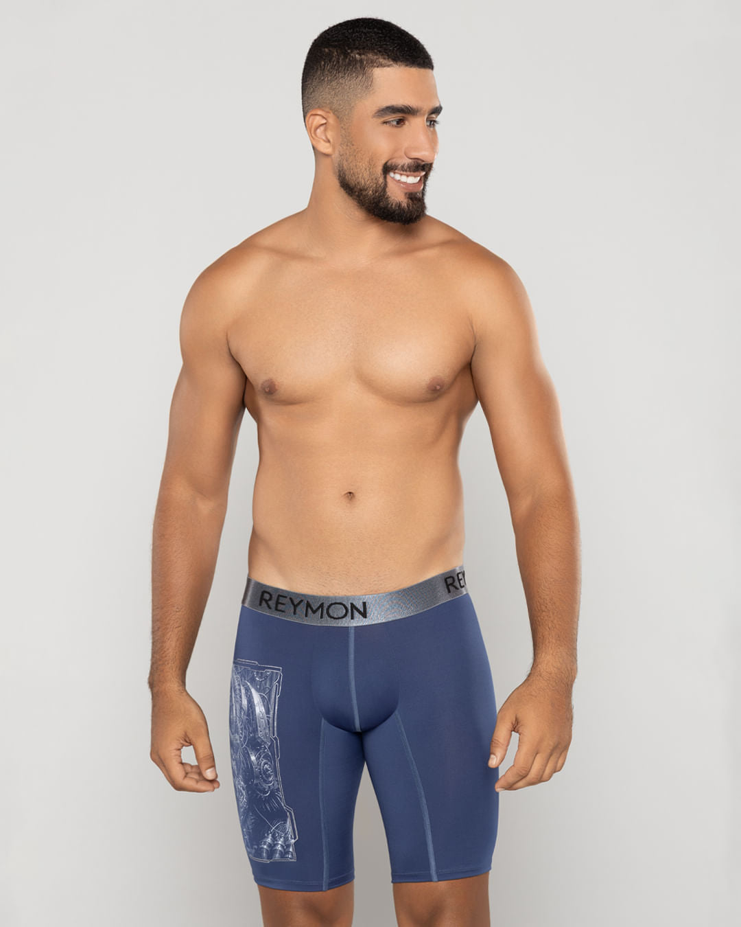BOXER HOMBRE REYMON REF 3035 color AZUL MEDIO