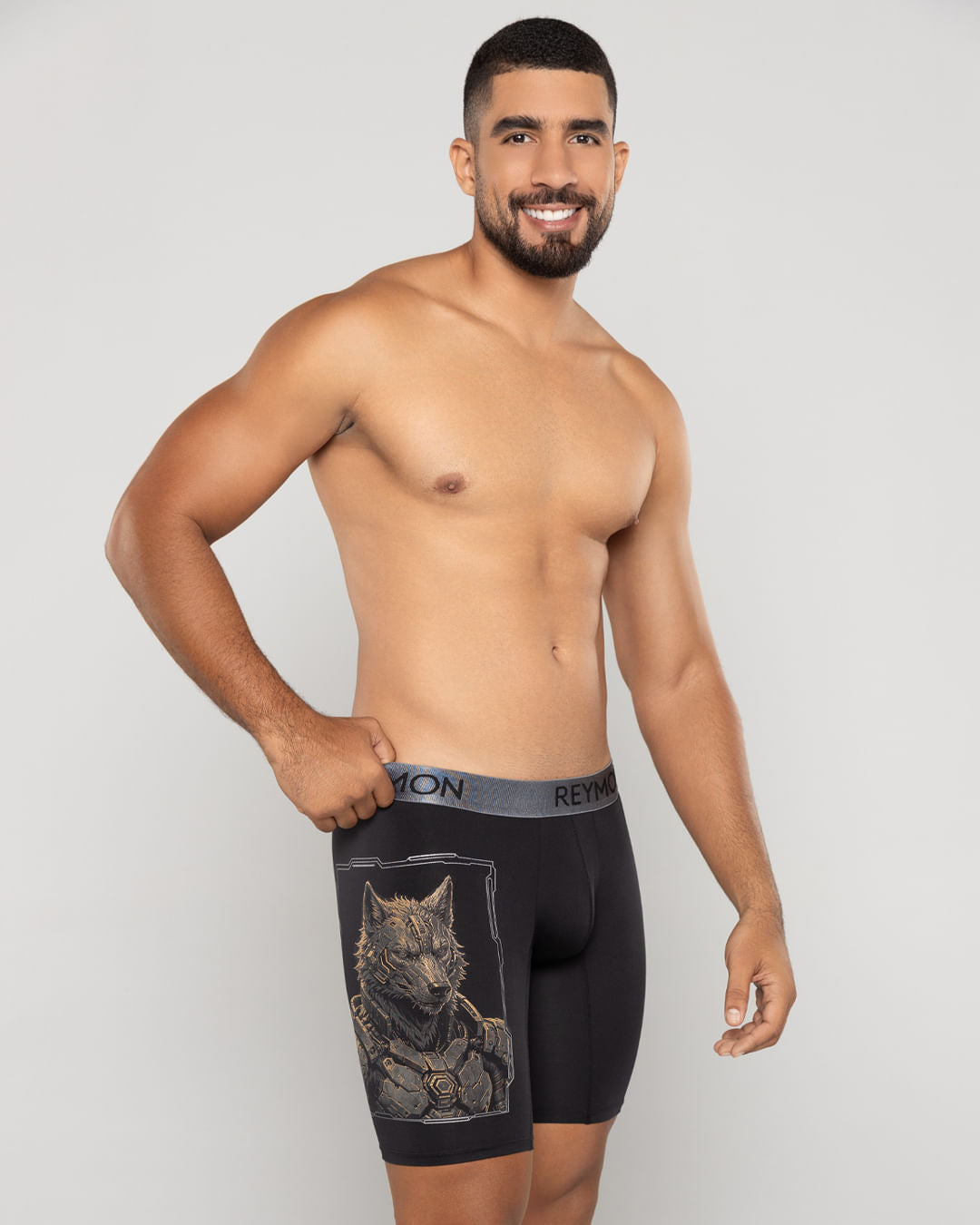 BOXER HOMBRE REYMON REF 3035 color NEGRO