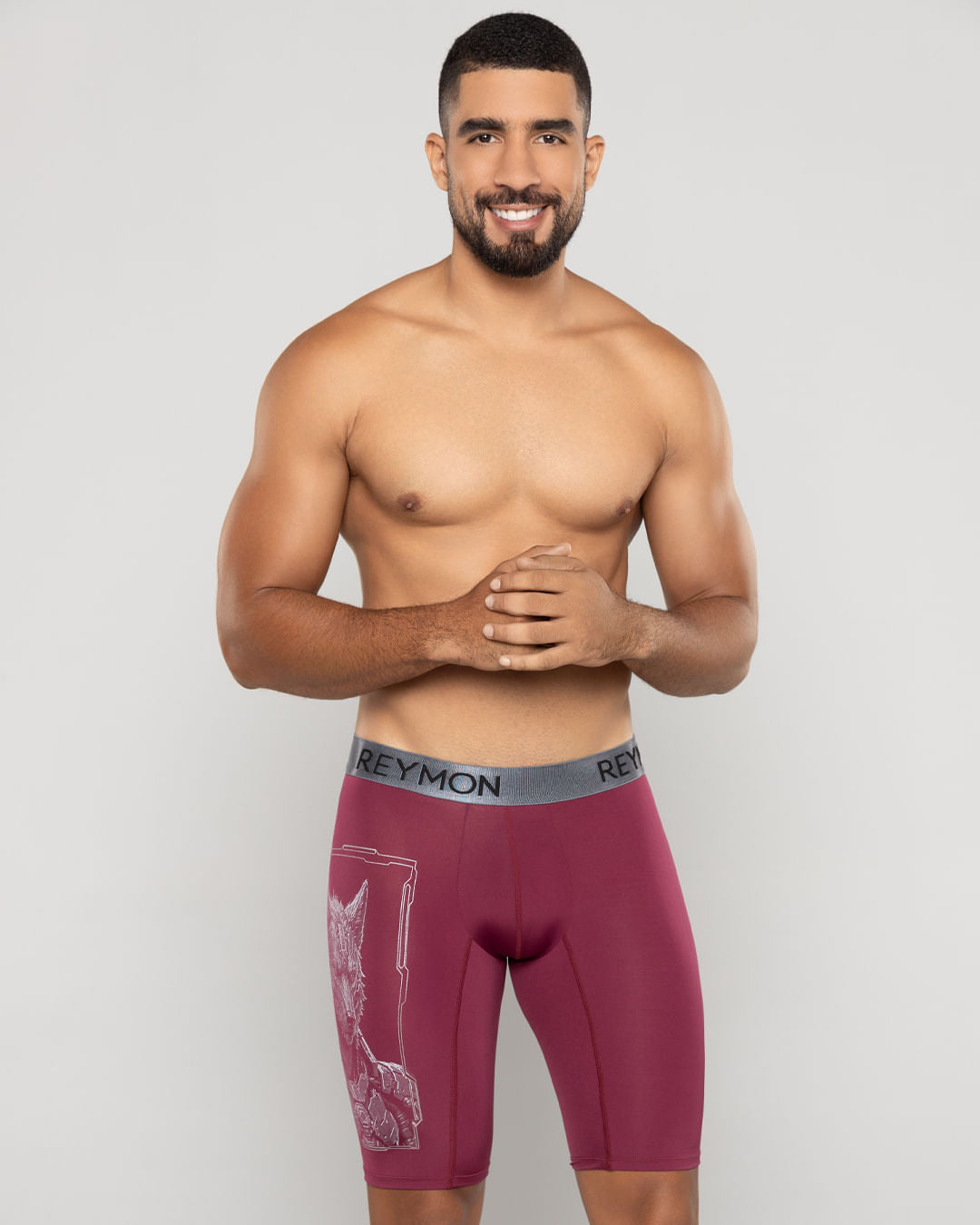 BOXER HOMBRE REYMON REF 3035 color ROJO MEDITERRANEO
