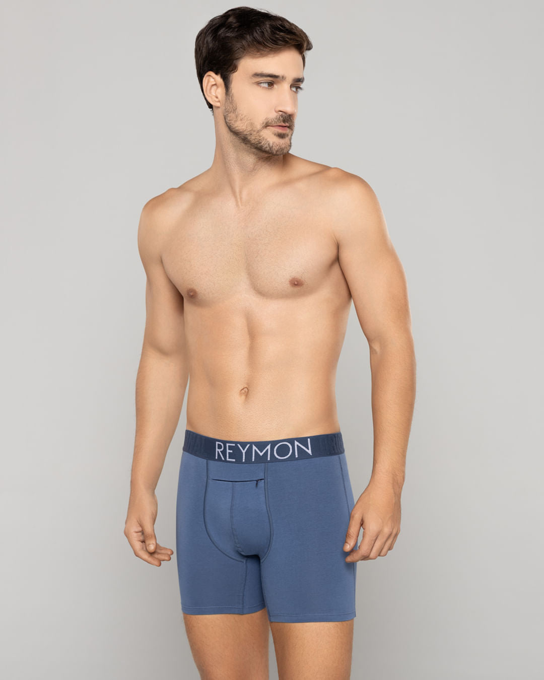 BOXER HOMBRE REYMON REF 3040 color AZUL MEDIO