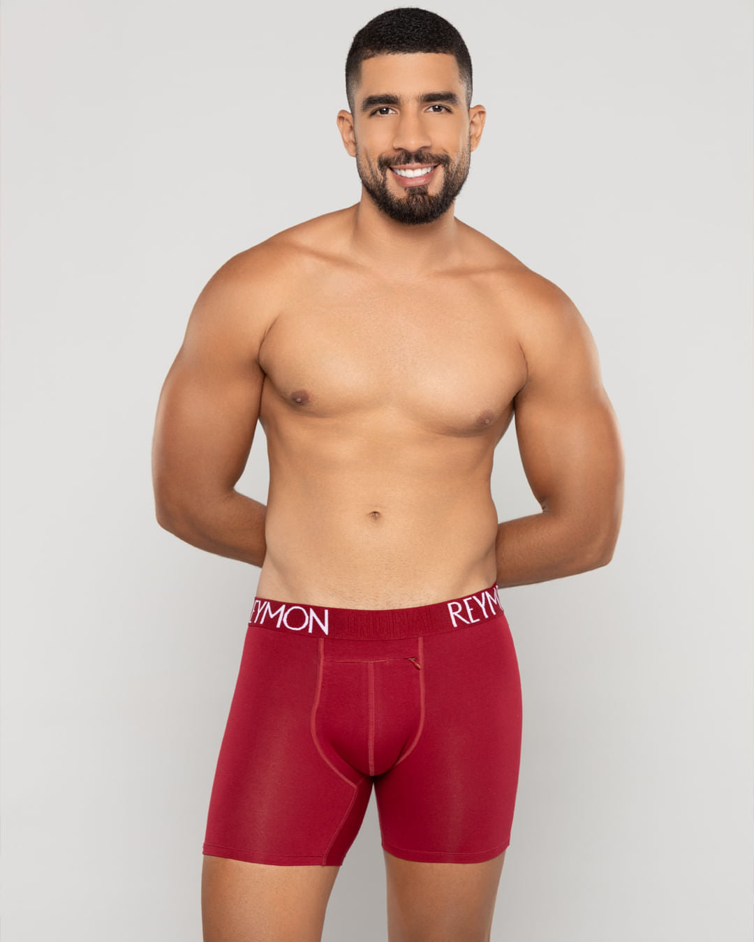 BOXER HOMBRE REYMON REF 3040 color ROJO MEDITERRANEO