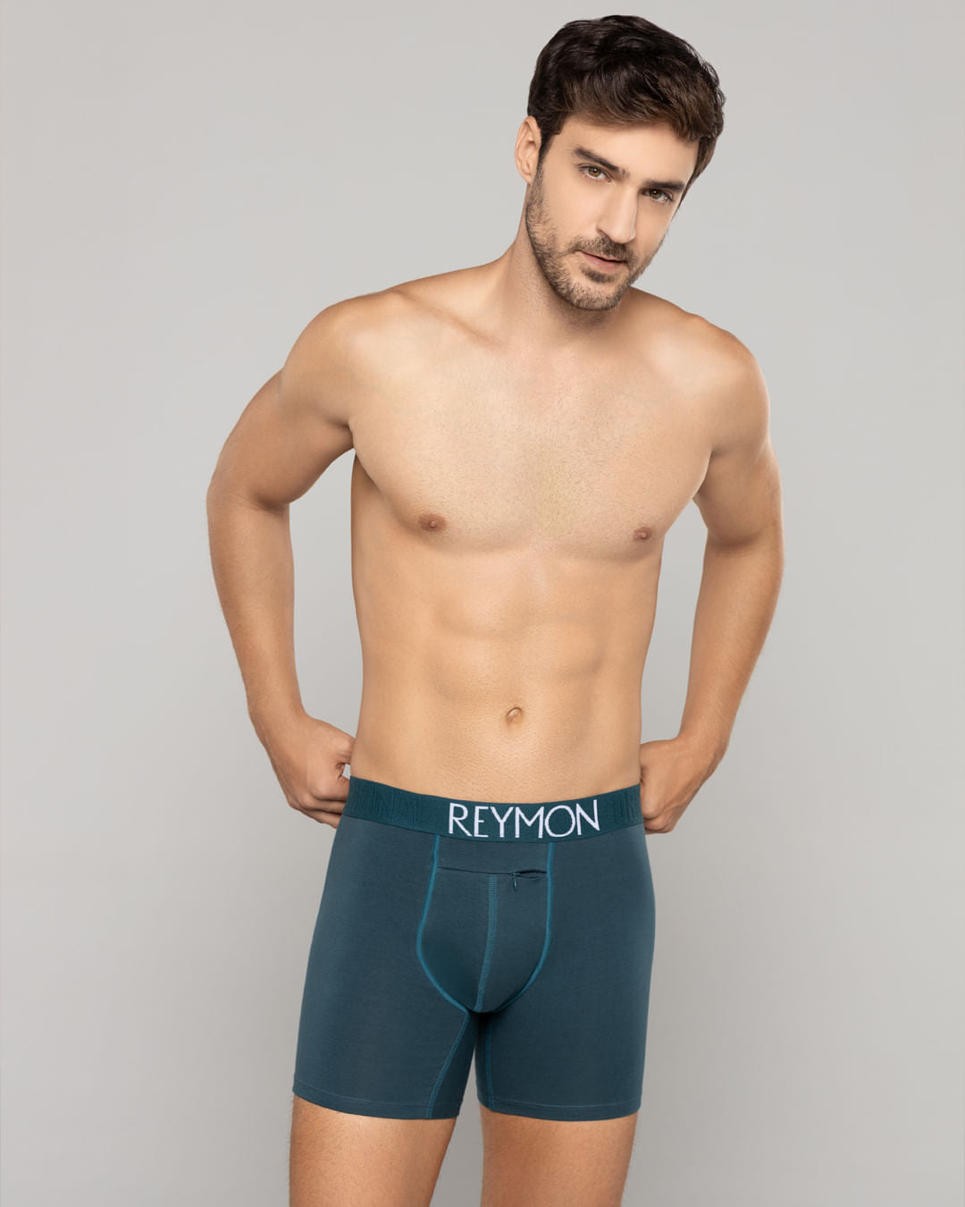 BOXER HOMBRE REYMON REF 3040 color VERDE OSCURO