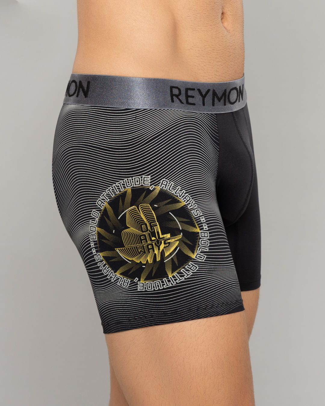 BOXER HOMBRE REYMON REF 3045 color NEGRO