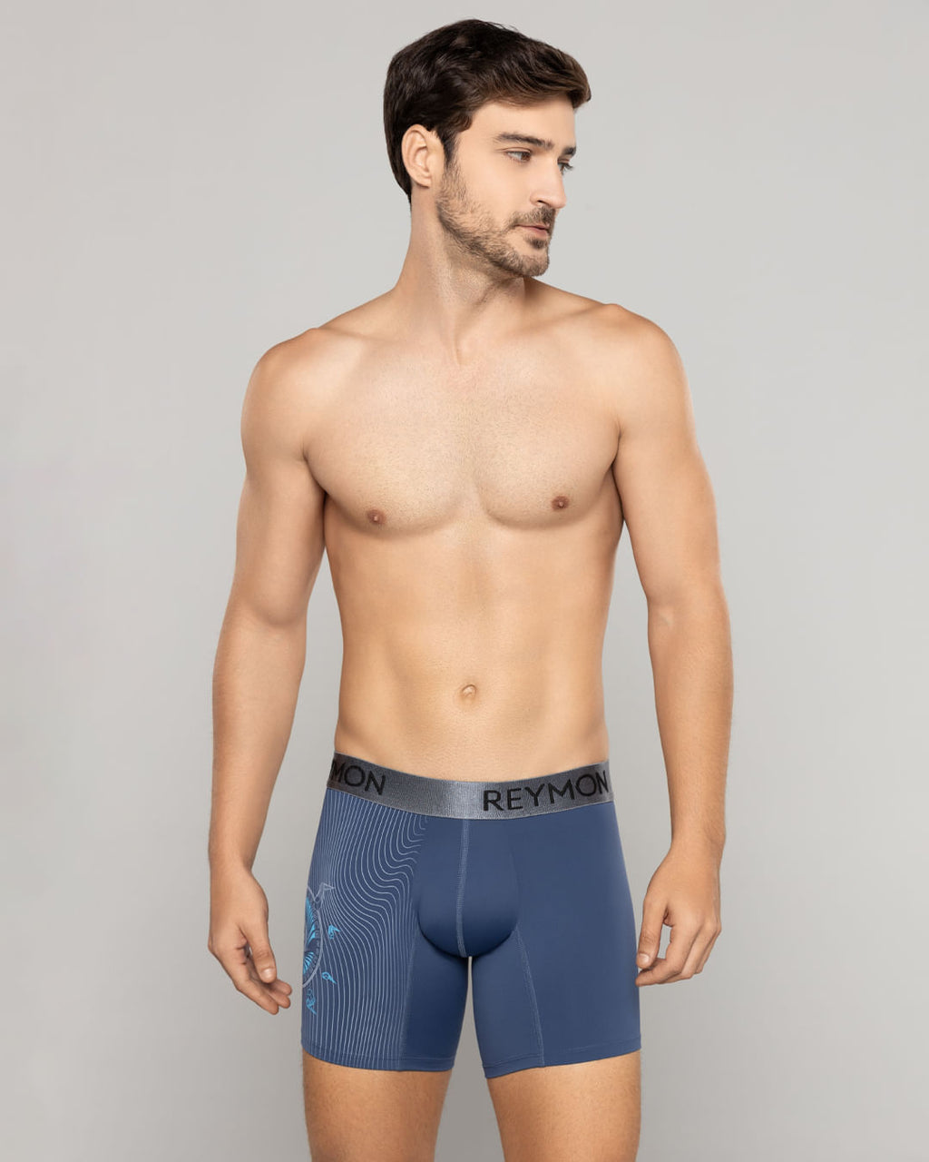 BOXER HOMBRE REYMON REF 3045 color AZUL MEDIO