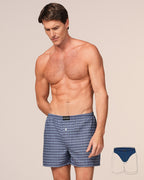 BOXER HOMBRE REYMON REF 3054 color CUADRO AZ DENIM 12