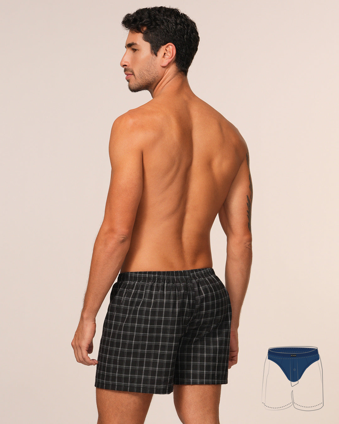 BOXER HOMBRE HOLGADO PANTALONCILLO INTERNO