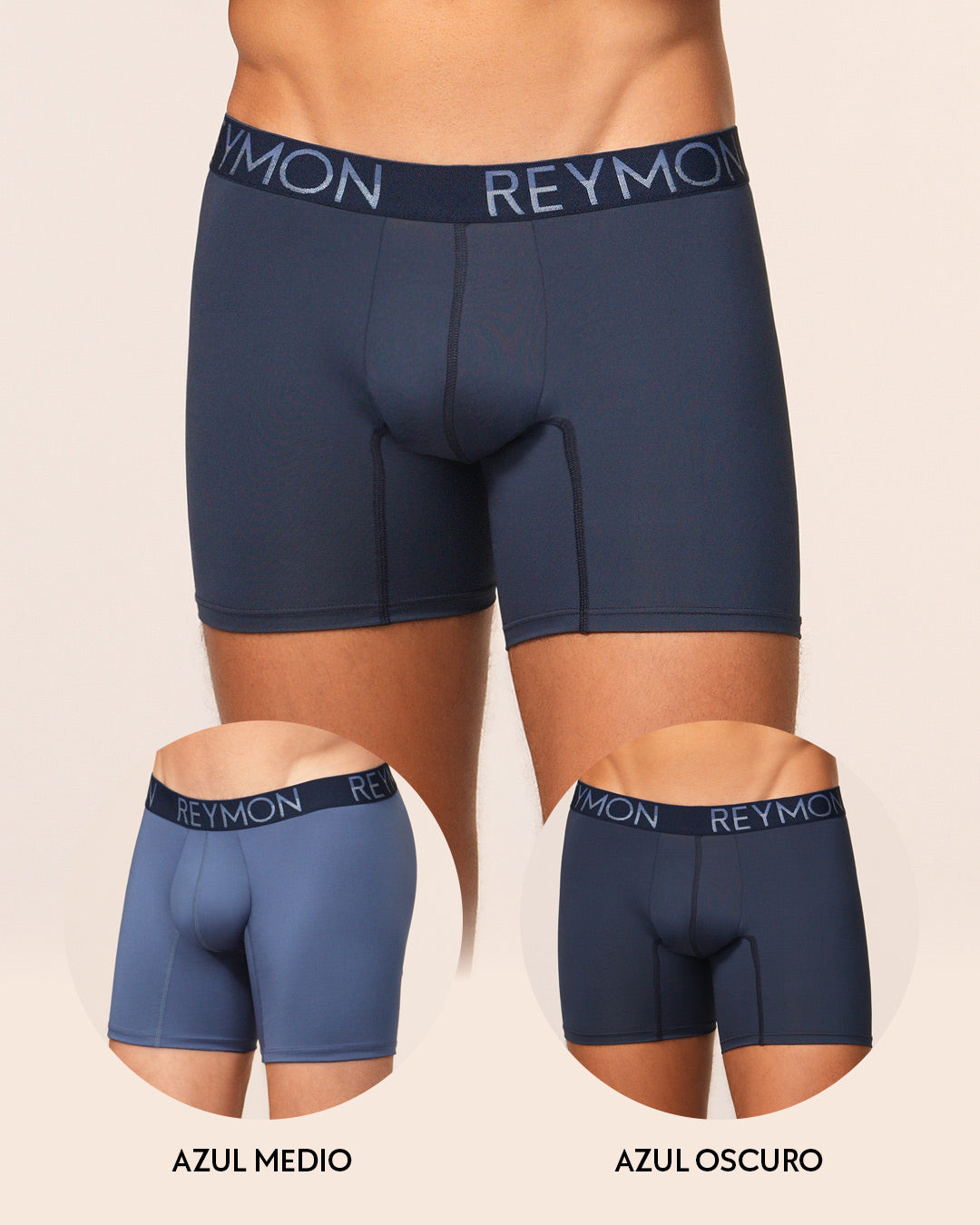 BOXER HOMBRE REYMON REF 3089 X2 color DUO 3