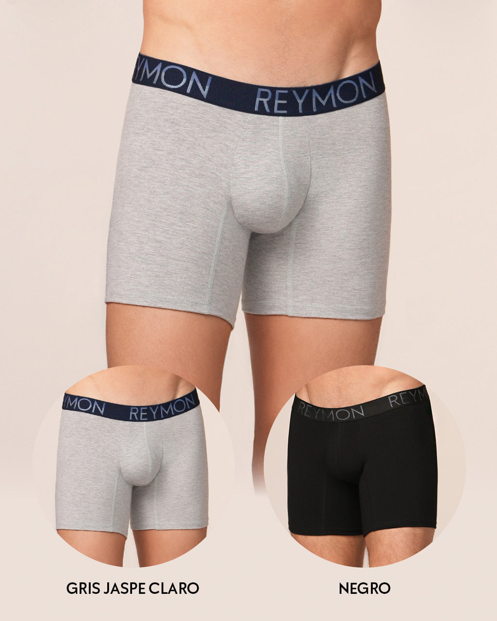 BOXER HOMBRE REYMON REF 3099 X2 color DUO 1