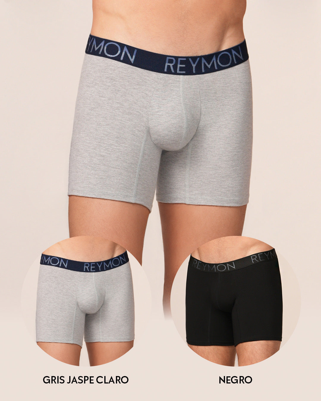 BOXER HOMBRE REYMON REF 3099 X2 color DUO 1