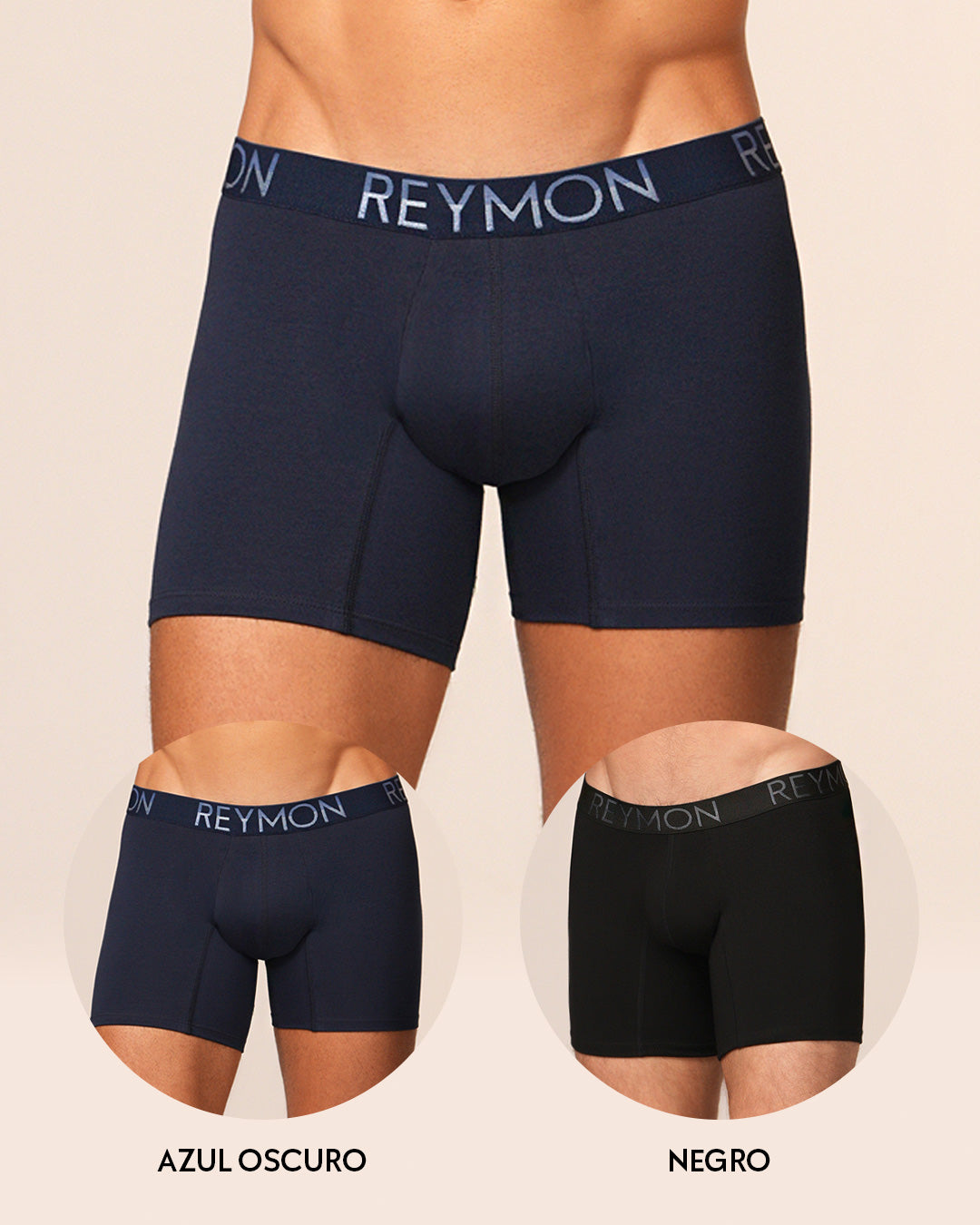 BOXER HOMBRE REYMON REF 3099 X2 color DUO 6