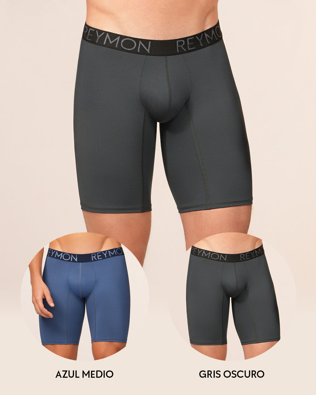 BOXER HOMBRE REYMON REF 3189 X2 color DUO 1