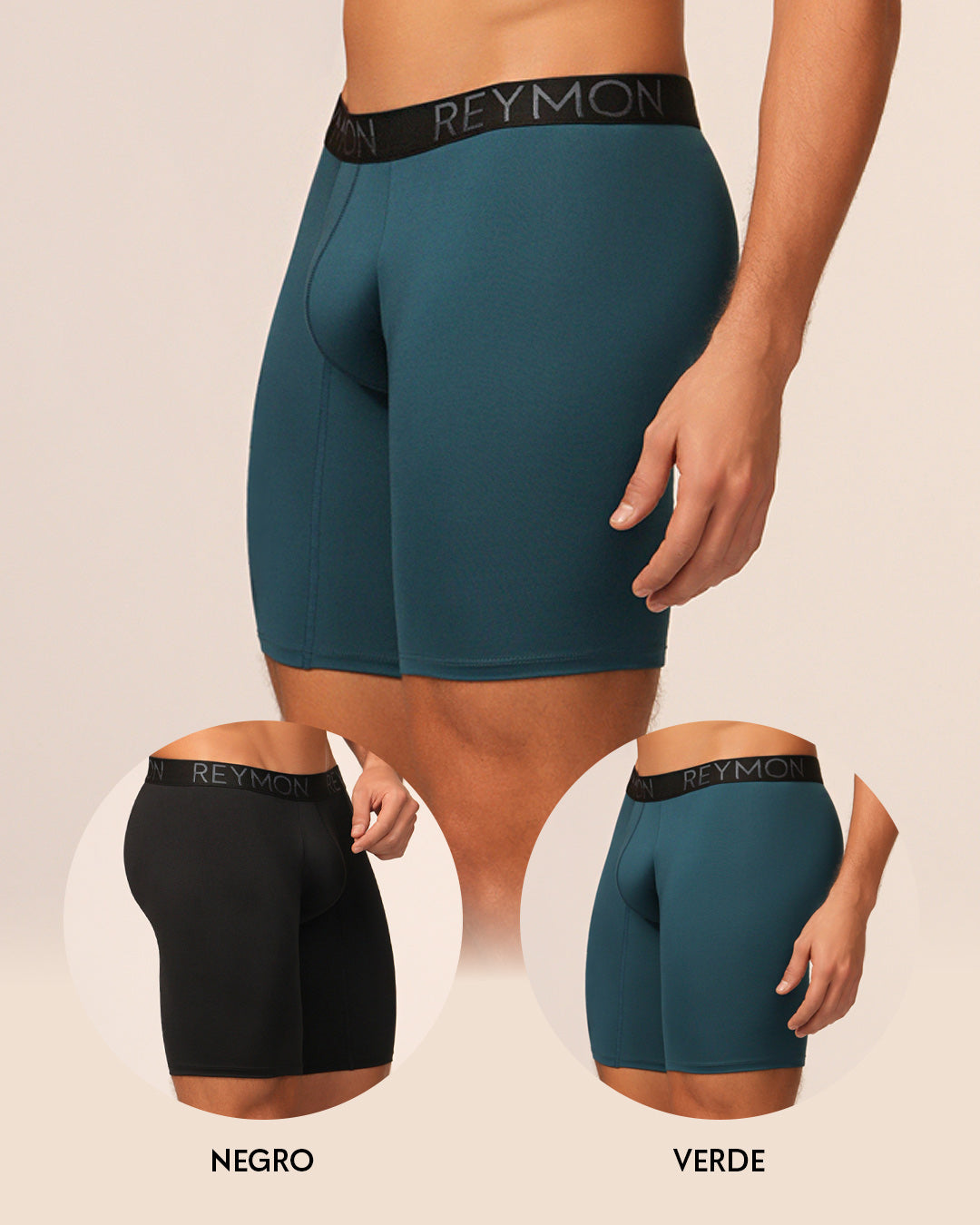 BOXER HOMBRE REYMON REF 3189 X2 color DUO 2